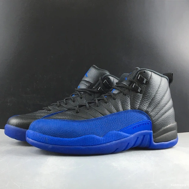 Kick Theory 4155 12 Jordan Premium Game Royal Retro 130690- Black 1027